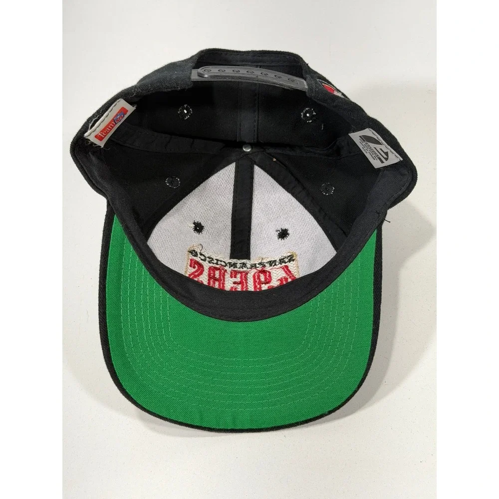 Vintage‎ San Francisco 49ers Eastport Snapback Hat Black Team NFL Football Cap